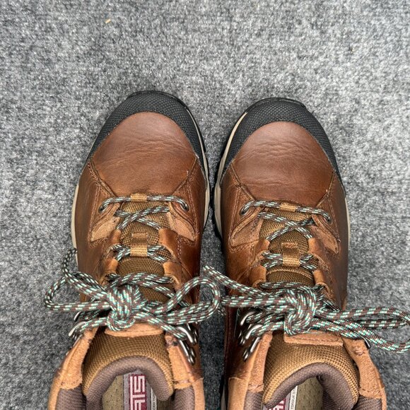 Ariat Skyline Mid Hiking Boots Womens Size 7.5 Brown Leather Soft Toe Waterproof - Picture 10 of 13